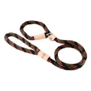 Sport Slip Dog Lead With Stopper - Camouflage