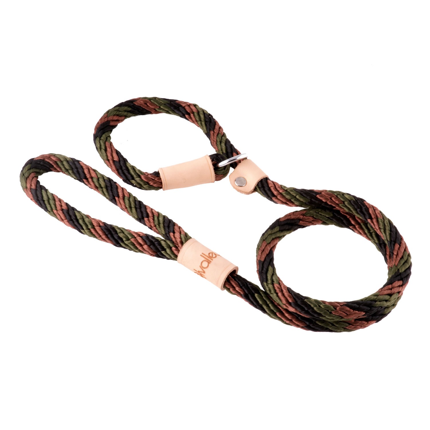 Sport Slip Dog Lead With Stopper - Camouflage
