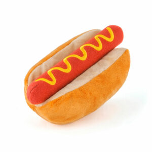 hot dog toy for dogs