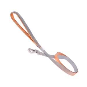 Onda Reflective Dog Leash - Tangerine