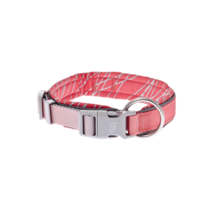 Onda Reflective Dog Collar - Watermelon