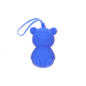 Teddy Bag Dispenser - Blue