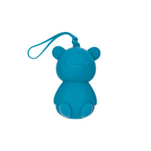 Teddy Bag Dispenser - Teal