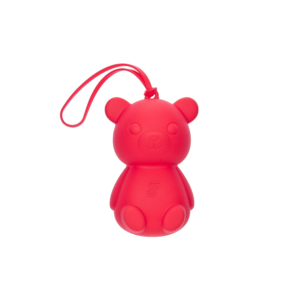 Teddy Bag Dispenser - Red