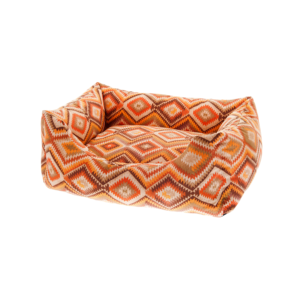 Orange Rectangle Pedro Pet Bed