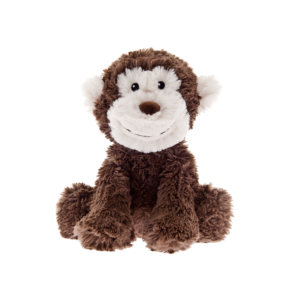 Monkey Plushie Dog Toy