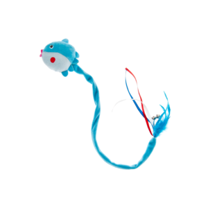 Long Tailed Fish Cat Toy
