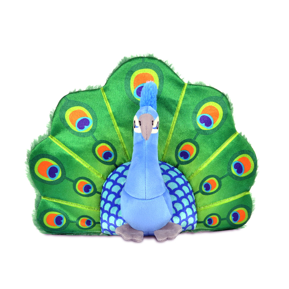 Peacock Dog Toy Pet Play