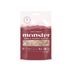 Baked Pork & Peanut Butter Dog Treats