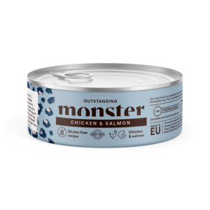 Adult Multi Protein Chicken and Salmon Cat Wet Food 100g