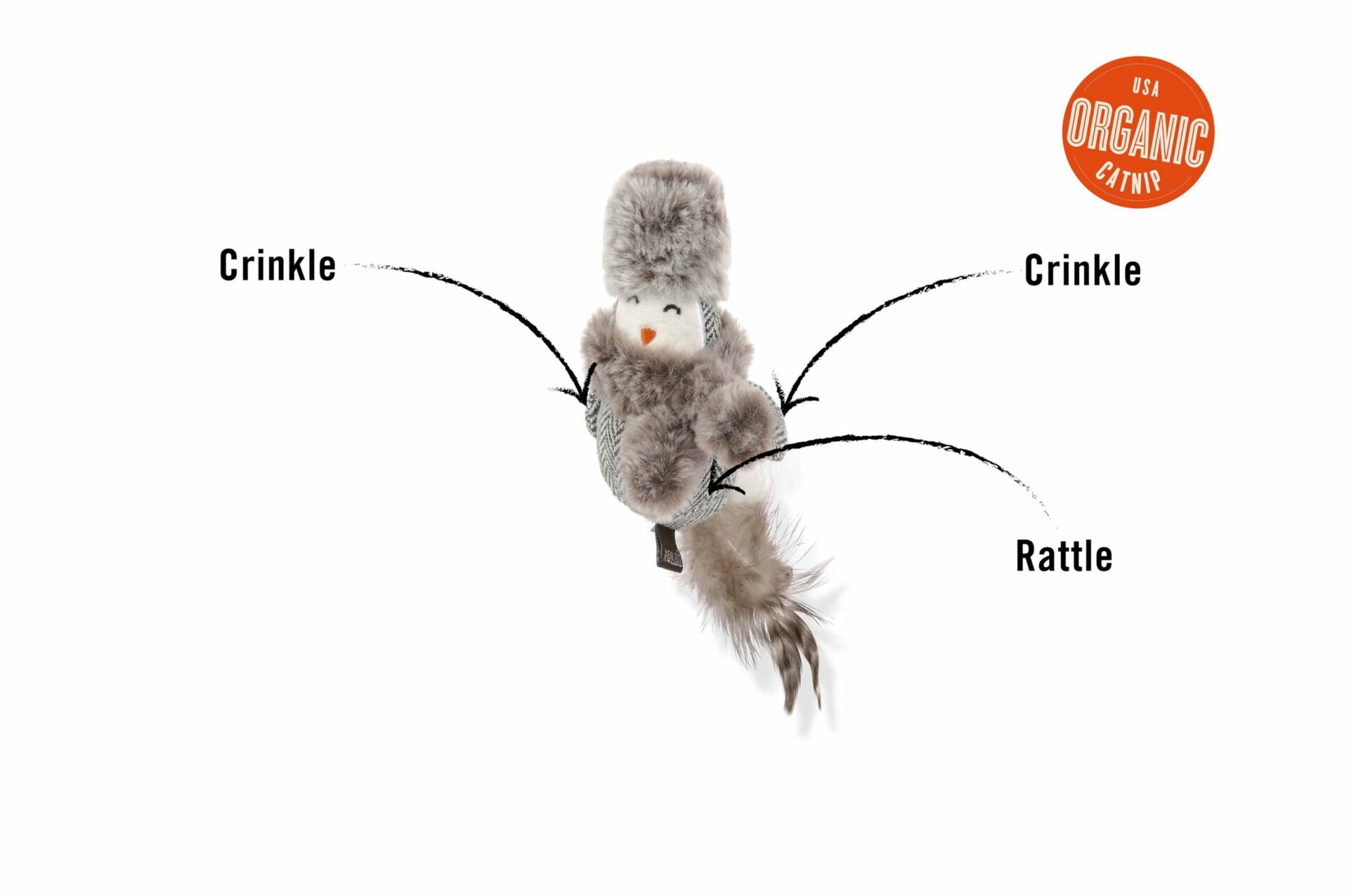 Feline Frenzy Holiday Blissful Birdie Cat Toy - Image 2
