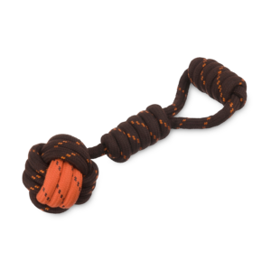 Scout & About Tug Ball Rope Dog Toy