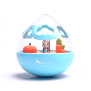 Wobble Ball Enrichment Treat Toy 2.0 - Sea Foam Blue