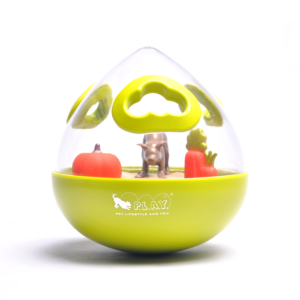Wobble Ball Enrichment Treat Toy 2.0 - Lime Green