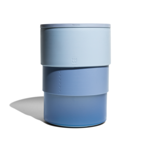 Blue Zee.Bowl Adjustable Elevated Dog Bowl