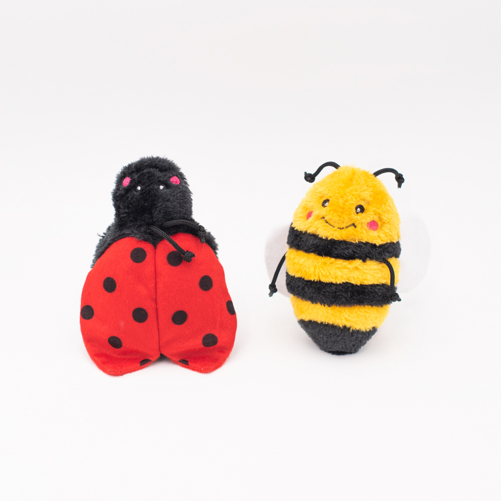 Crinkle 2-Pack - Bee and Ladybug