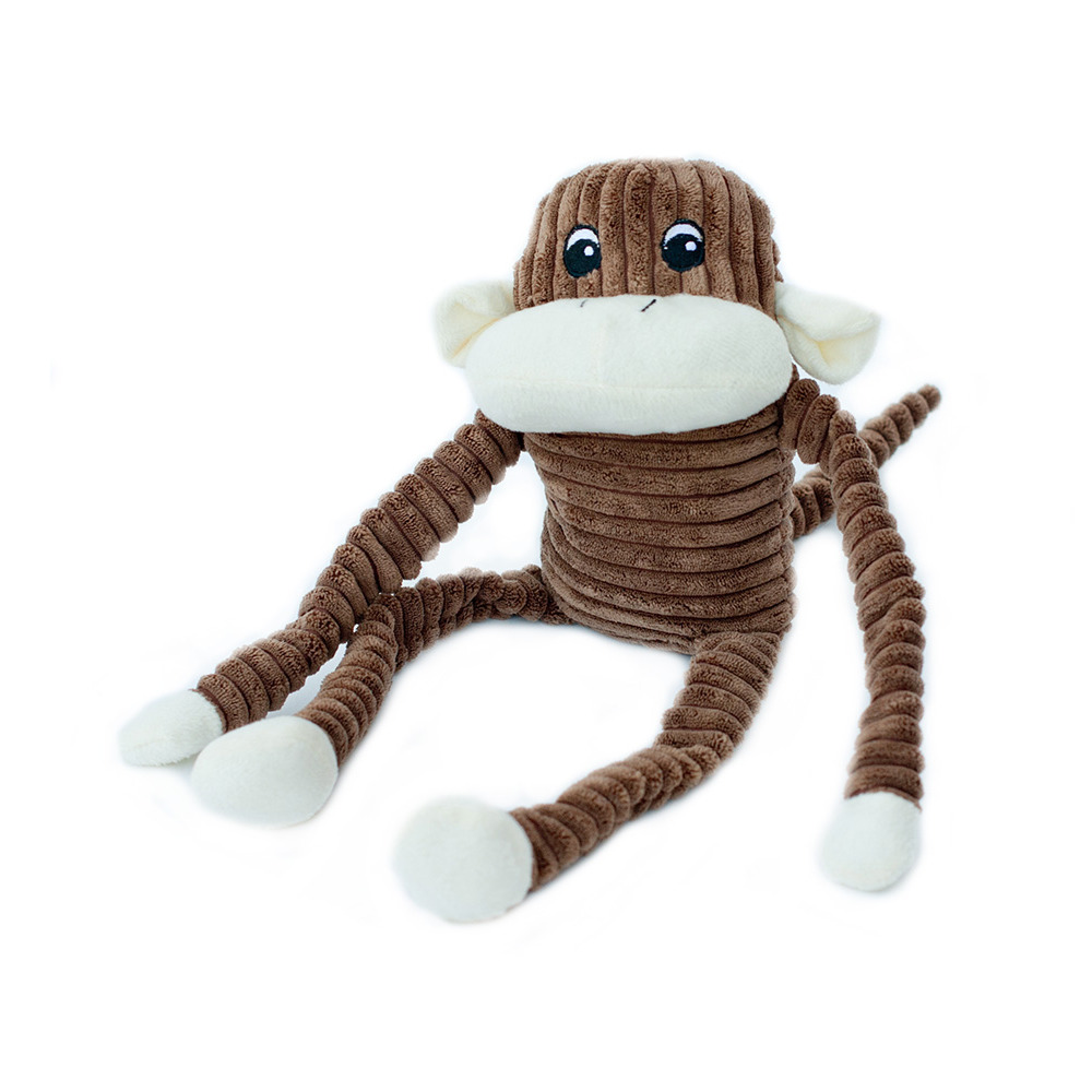 Spencer the Crinkle Monkey - Large Brown