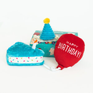 Pup Birthday Box - Blue