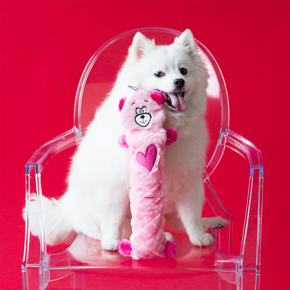 Valentine's Jigglerz® - Pink Bear - Image 3