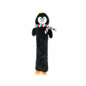 ZippyPaws Christmas Dog Toy Holiday Jigglerz® Penguin Dog Toy