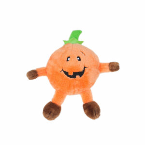 ZippyPaws Halloween Brainey Pumpkin Dog Toy
