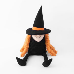 ZippyPaws Halloween Crinkle Witch Dog Toy