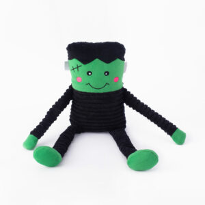 ZippyPaws Halloween Crinkle Frankenstein's Monster Dog Toy