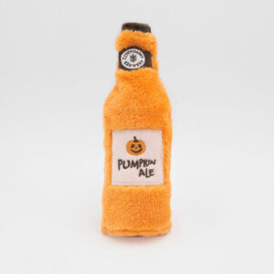 ZippyPaws Halloween dog toy Halloween Happy Hour Crusherz Pumpkin Ale ZP745