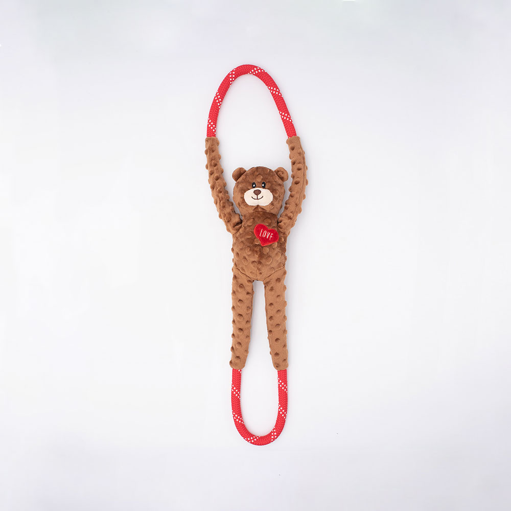 Valentine's RopeTugz® - Bear