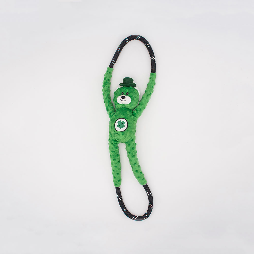 St Patrick's RopeTugz® - Lucky Bear