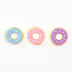 ZippyPaws Easter Miniz 3-Pack Donutz Donut Easter Dog Toy ZP737