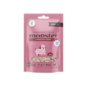 Freeze Dried Singles Pork Dog Treats