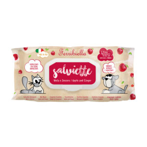 Ferribiella Apple and Ginger Dog & Cat Wet Wipes