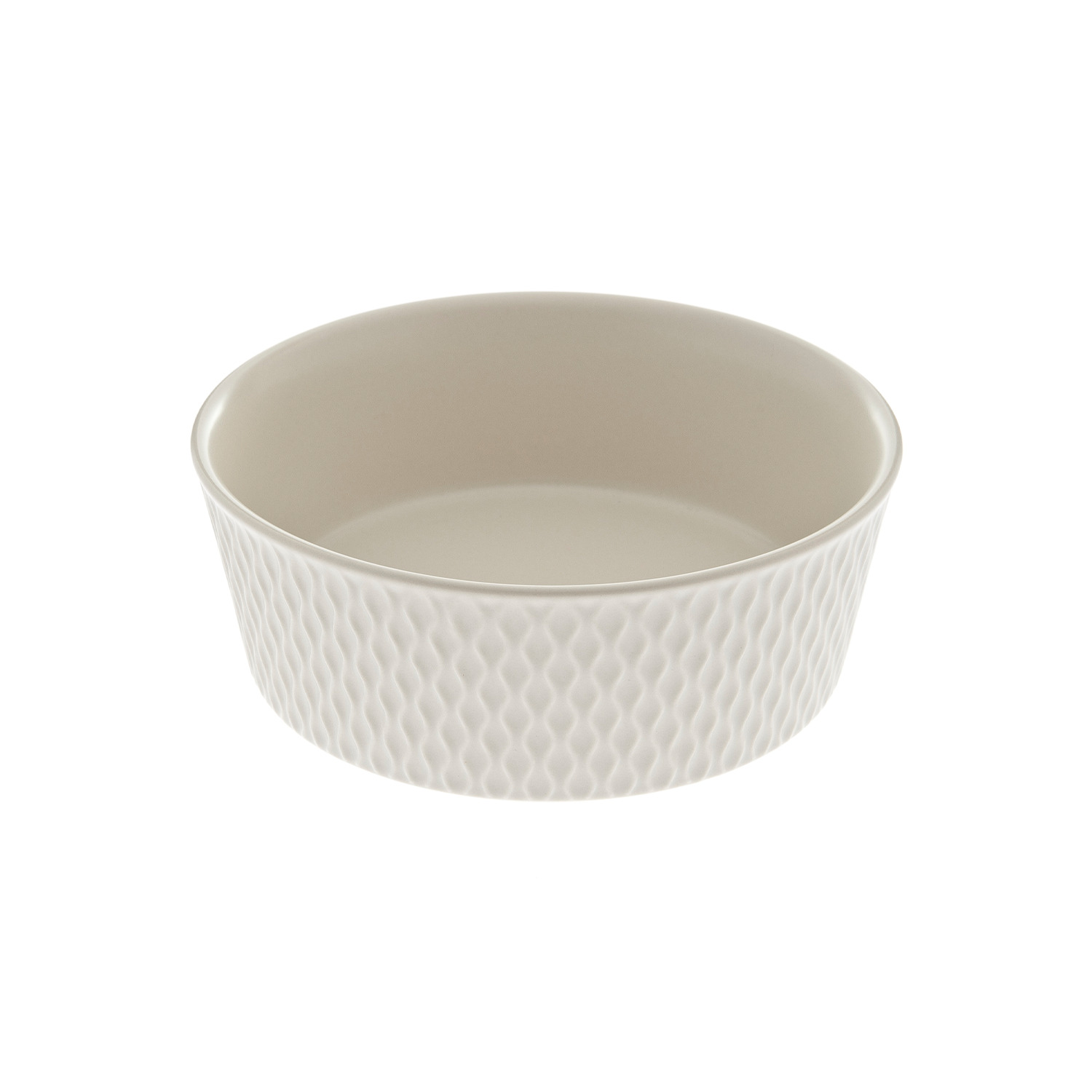 Galatea Ceramic Bowl - White
