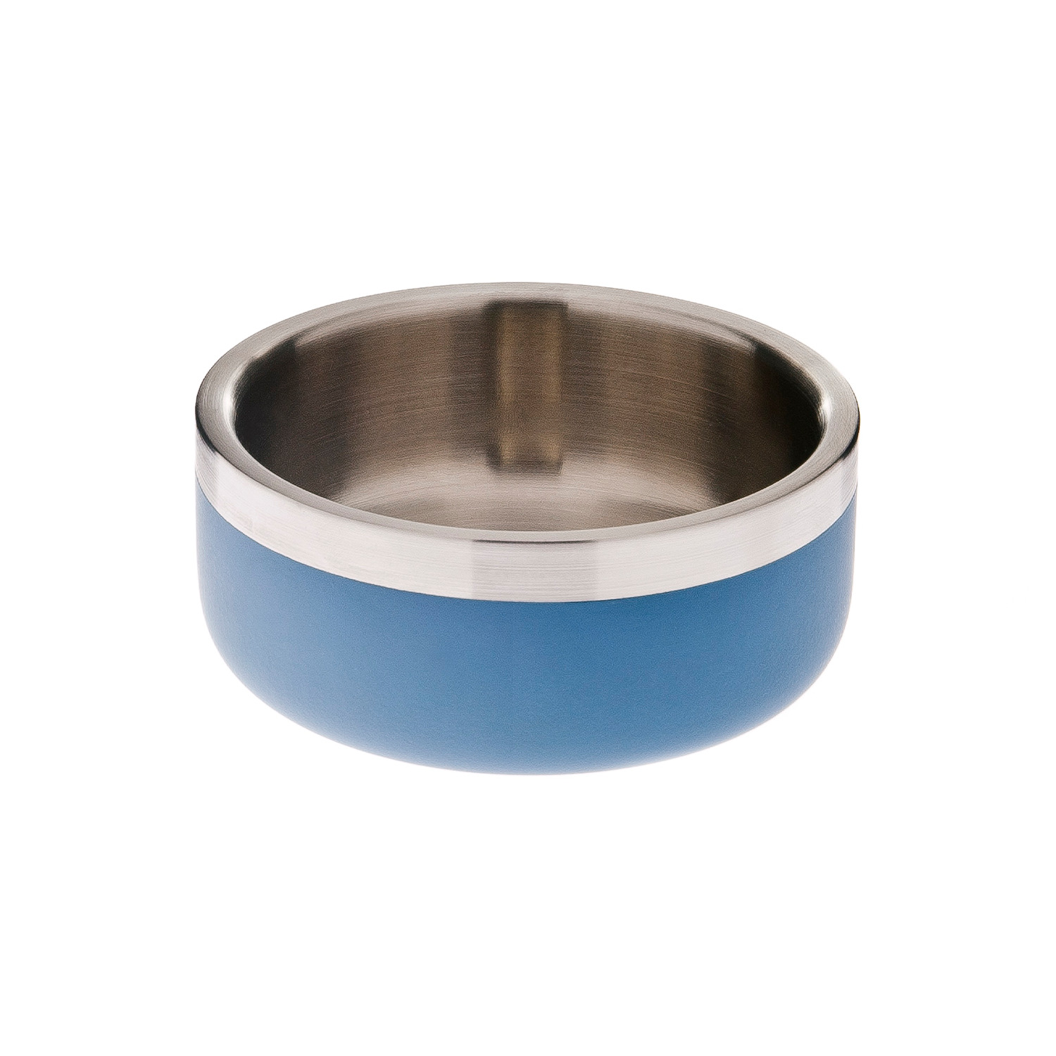 Matte Double Wall Bowl - Blue