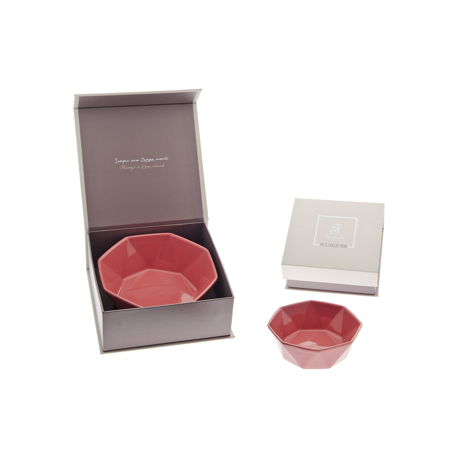 Pitagora Ceramic Bowl - Pink - Image 2