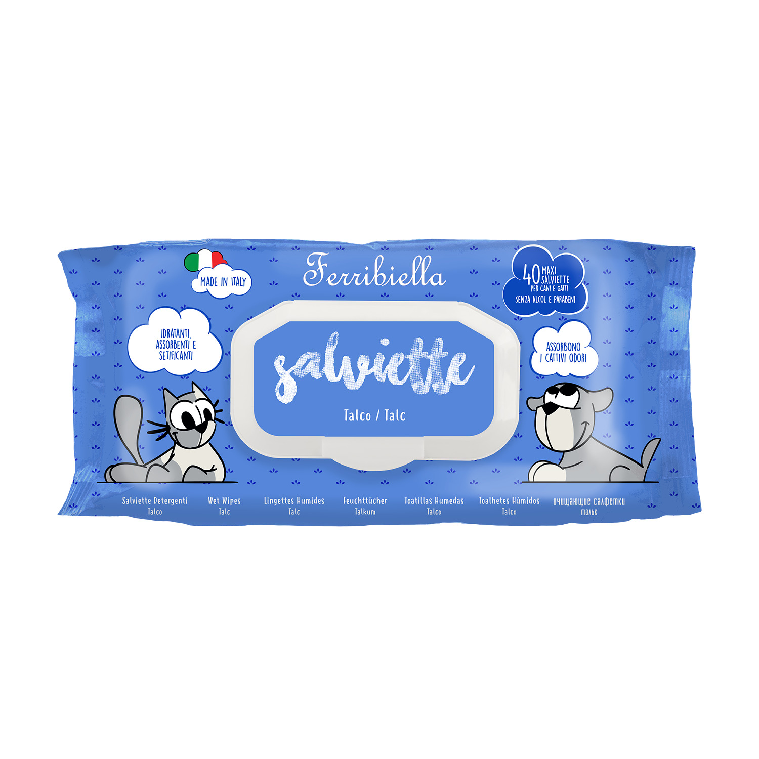 Talc Wet Wipes