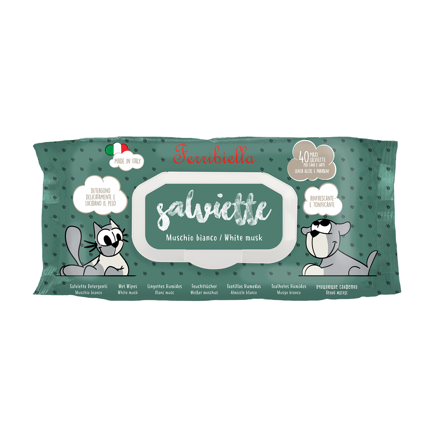White Musk Wet Wipes