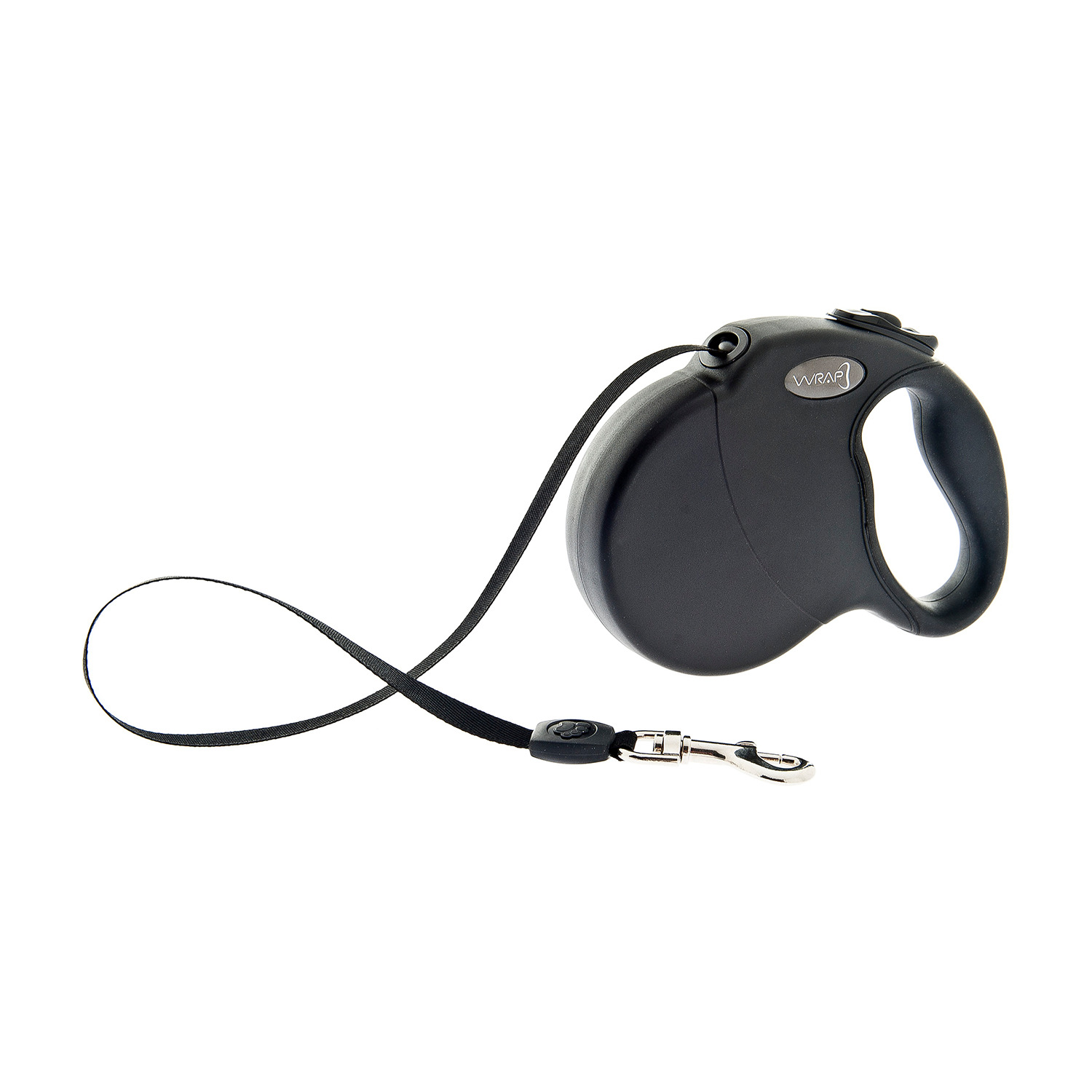 Wrap Retractable Dog Leash - Black