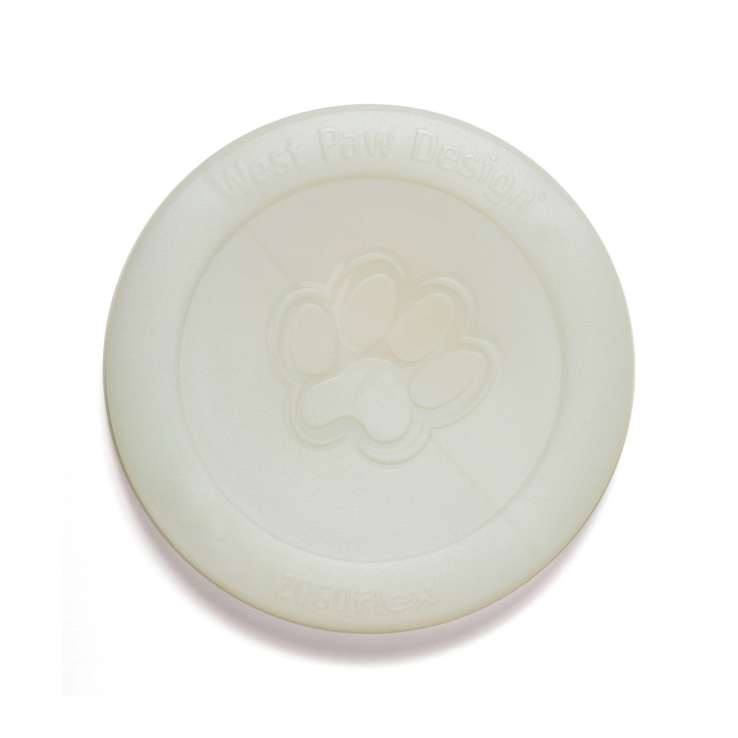West Paw Zogoflex Zisc Glow in the Dark High-Flying Dog Disc Toy