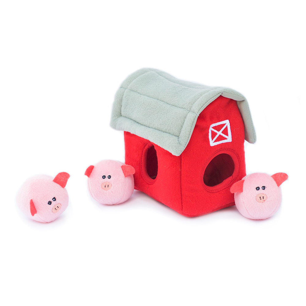 Zippy Burrow™ Pig Barn with Bubble Babiez