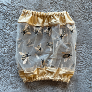 Handmade Breathable Snood with Bees for dogs