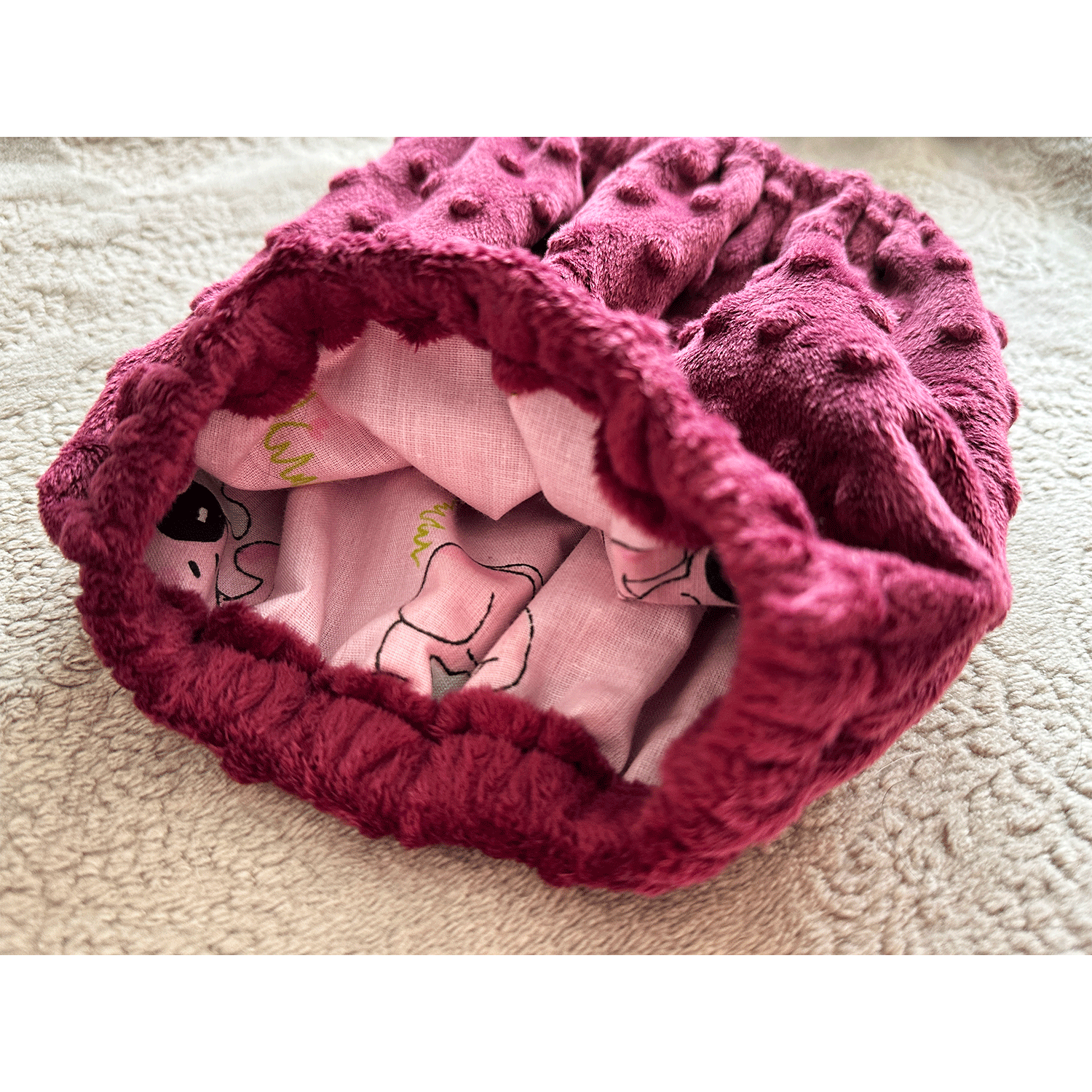 Minky Soft Snood - Pink - Image 2