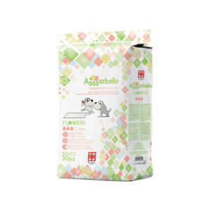 Flowers Dog Pee Pads 60 x 60 cm