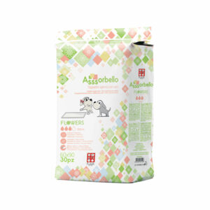 Flowers Dog Pee Pads 60 x 90 cm