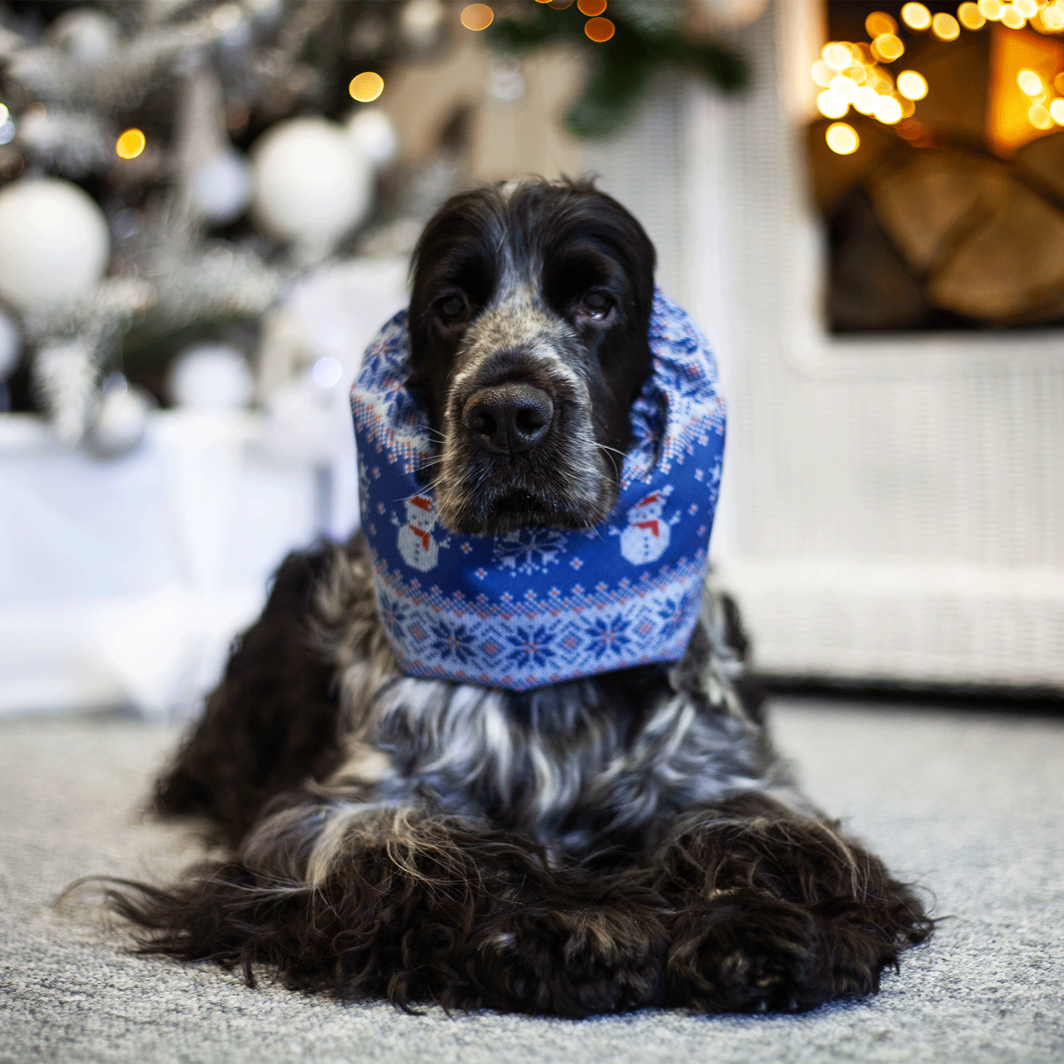Waterproof Thick Snood - Christmas Snowman - Image 3