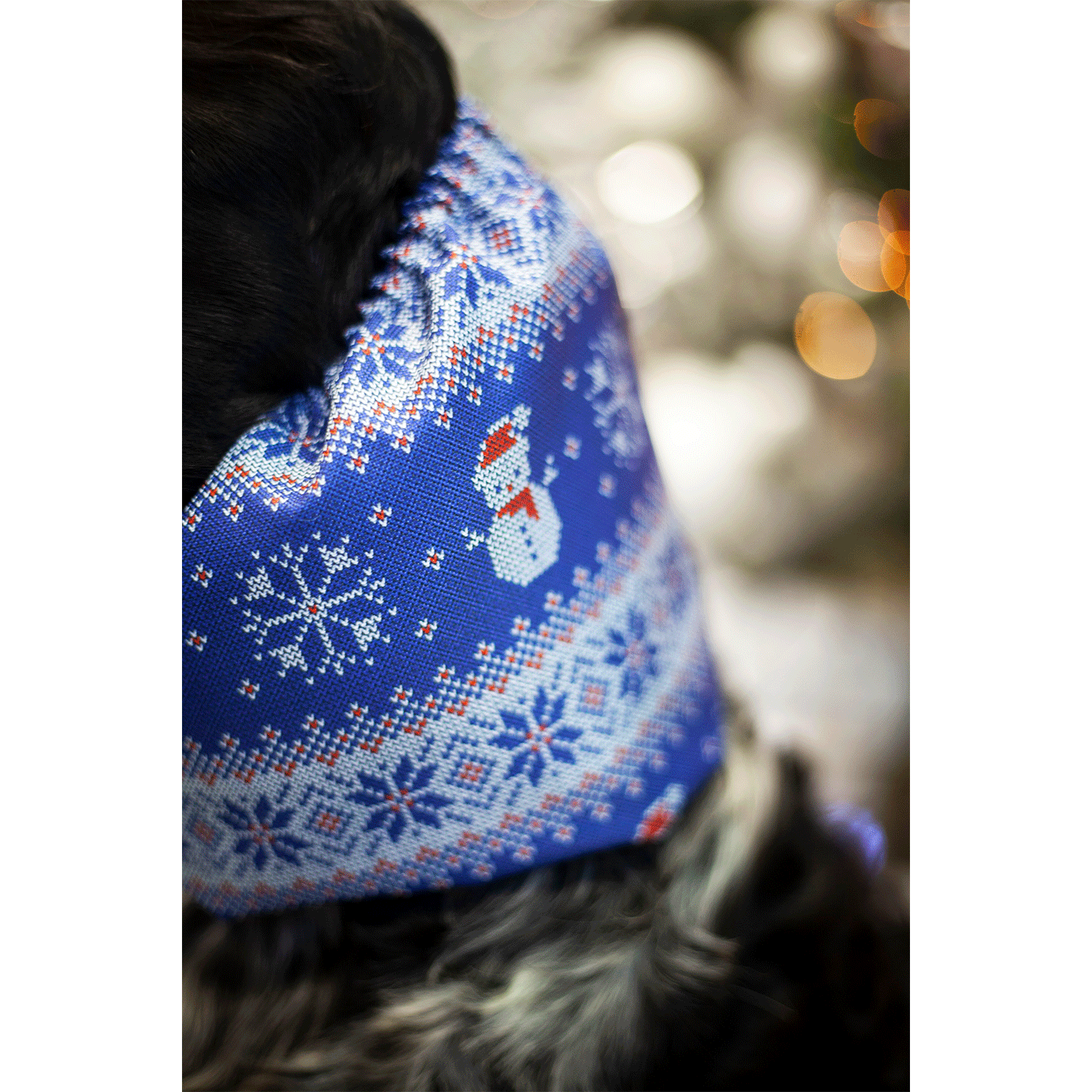 Waterproof Thick Snood - Christmas Snowman - Image 2