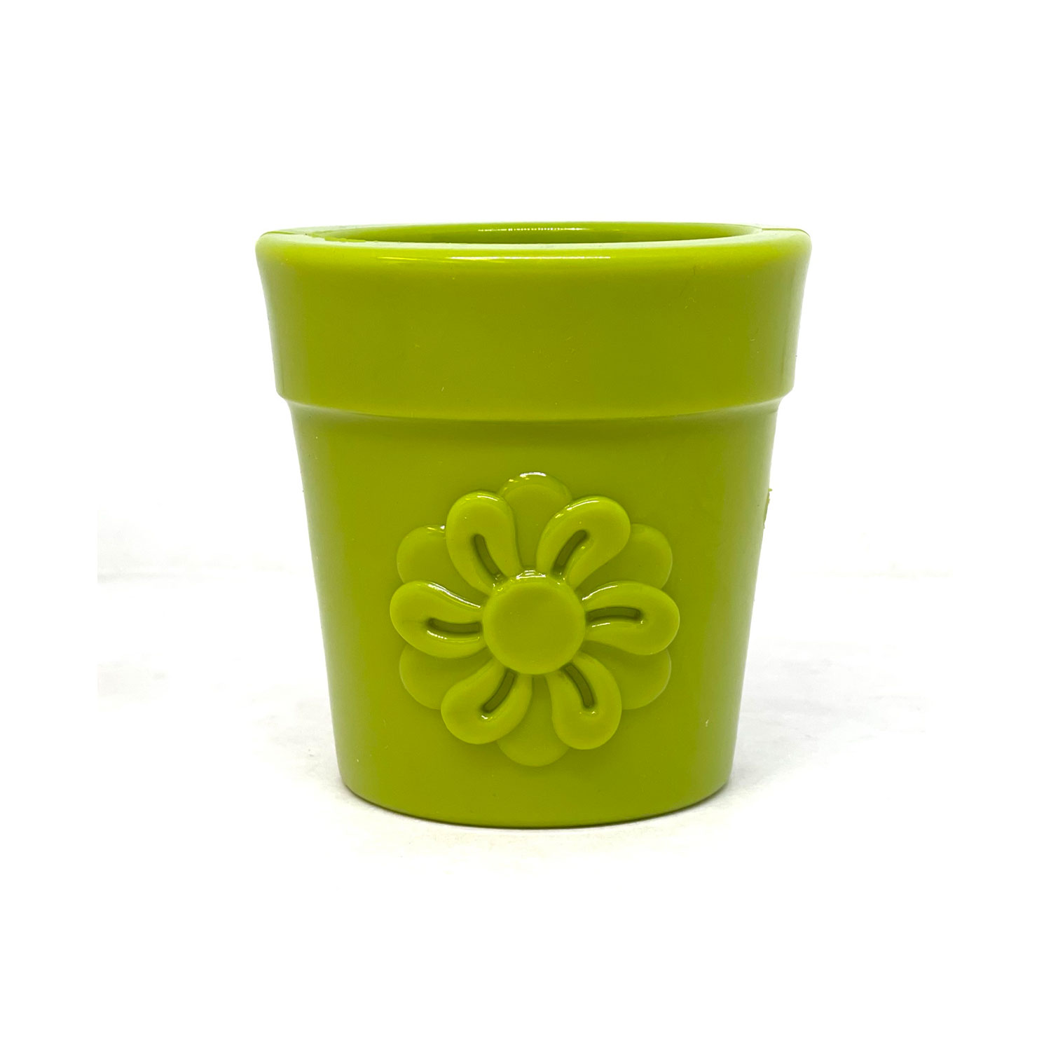 Flower Pot Durable PUP-X Rubber Treat Dispenser & Enrichment Toy - Image 2