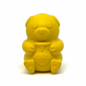 Honey Bear Durable Rubber Treat Dispenser