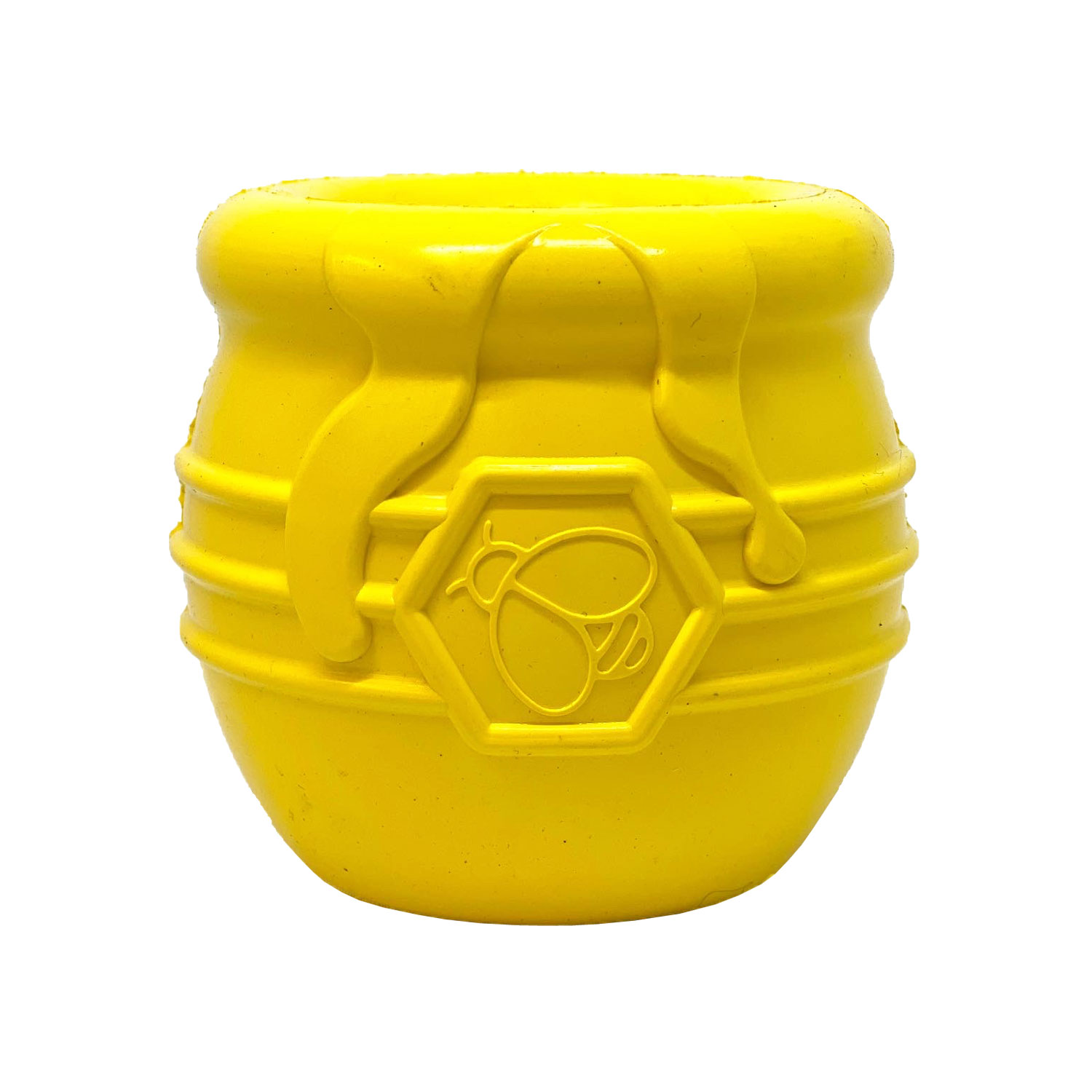 Honey Pot Durable Rubber Treat Dispenser & Enrichment Toy